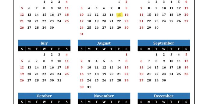 New application timeline has been announced!